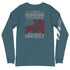 A Hero Is Someone Who Has Given His Life To Something Bigger Than Oneself Unisex Long Sleeve Tee (Back Design) - Mainstream Freedom